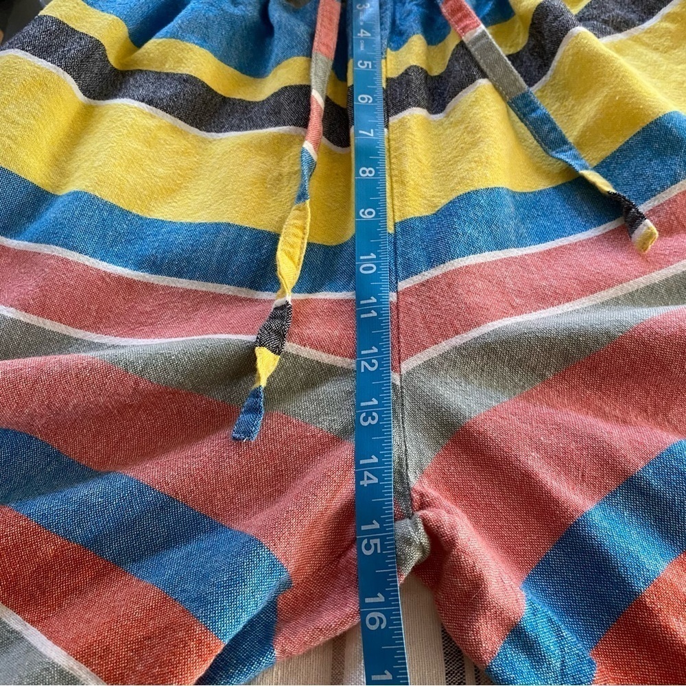 Proud Mary Colorful Stripe Wide Leg Playa Pant Medium - Picture 12 of 16